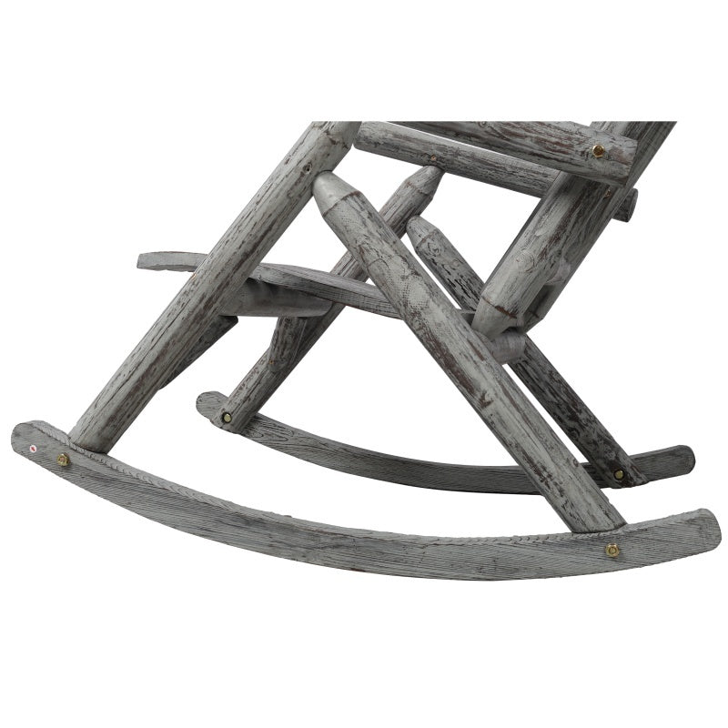 Wooden Porch Rocking Chair, Durable Wooden Porch Rocking Chair, Cedar Rocking Chair, Banned Platform Temu - GM Traders