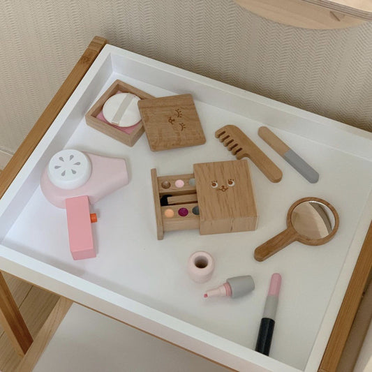 Fashion Wooden Portable Cosmetics Toy Set - GM Traders