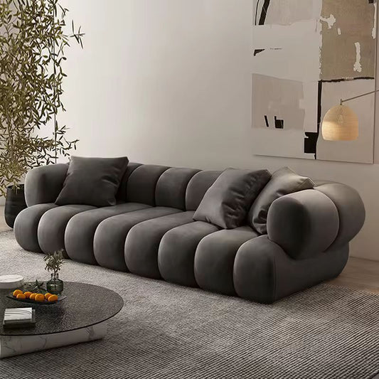 American Velvet L-Shaped Sectional Sofa – Nordic Modern Modular Living Room Couch 🛋️✨ - GM Traders