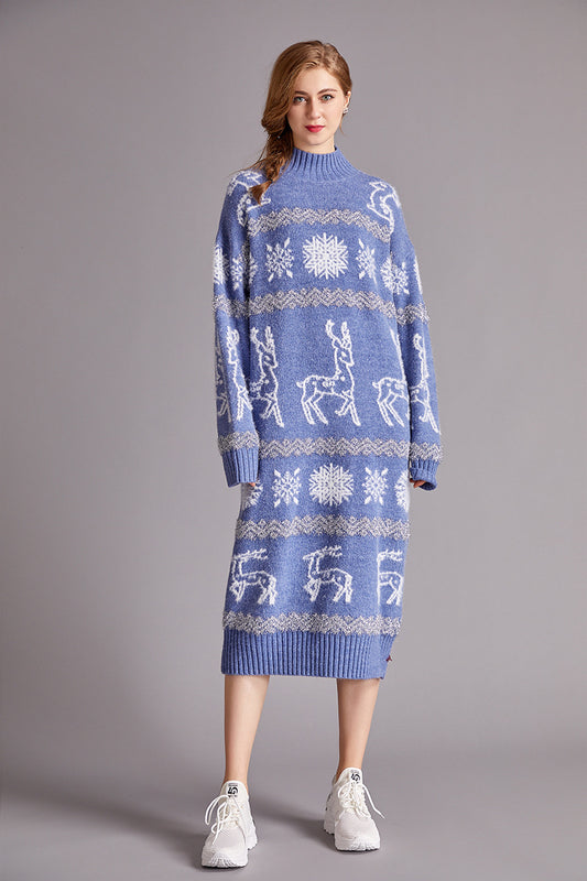 Long knit dress for women - GM Traders