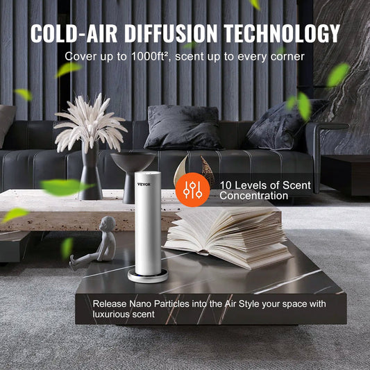 “Smart Bluetooth Scent Diffuser – 120ML Cold Air Essential Oil Machine for Home & Office” 🌿✨ - GM Traders