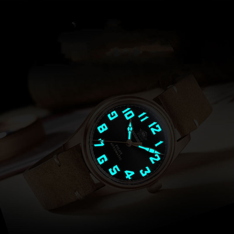 Automatic Mechanical Men's Watch Bronze