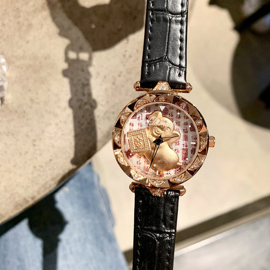 When The Golden Pig Girl's Watch Comes, It Will Transfer Fashion Watches - GM Traders