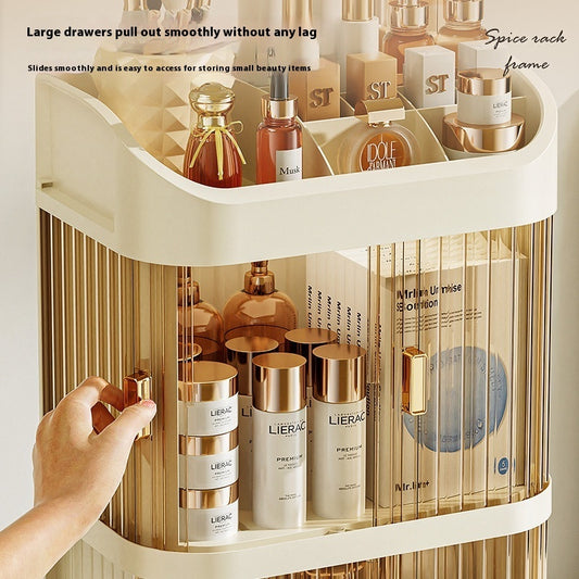 Large Capacity Cosmetics Storage Box – Drawer Organizer for Makeup💄✨ - GM Traders