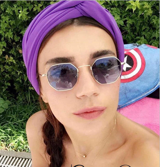 Ocean Polygonal Sunglasses – Trendy UV Protection Eyewear🕶️✨ - GM Traders