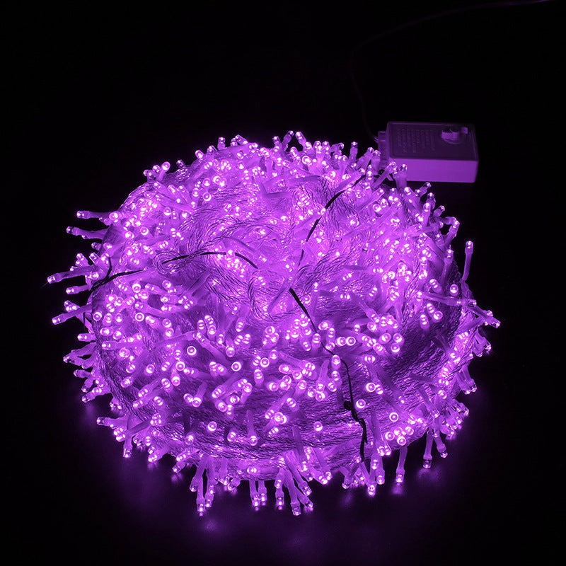 LED Lighting Chain Outdoor Street Decoration – 10M 80LED Waterproof Fairy String Lights for Holiday & Party Decor