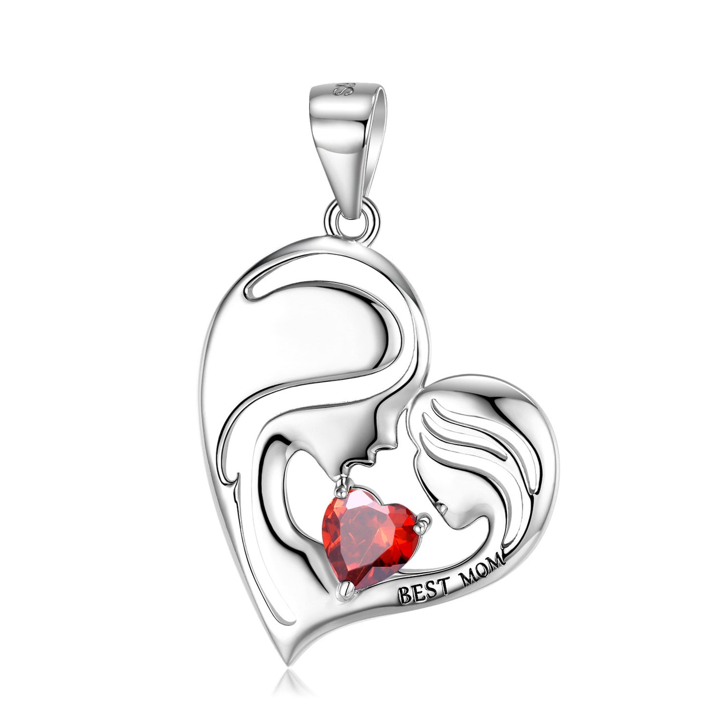 S925 Sterling Silver Best Mom Necklace Mother's Day Series Necklace - GM Traders