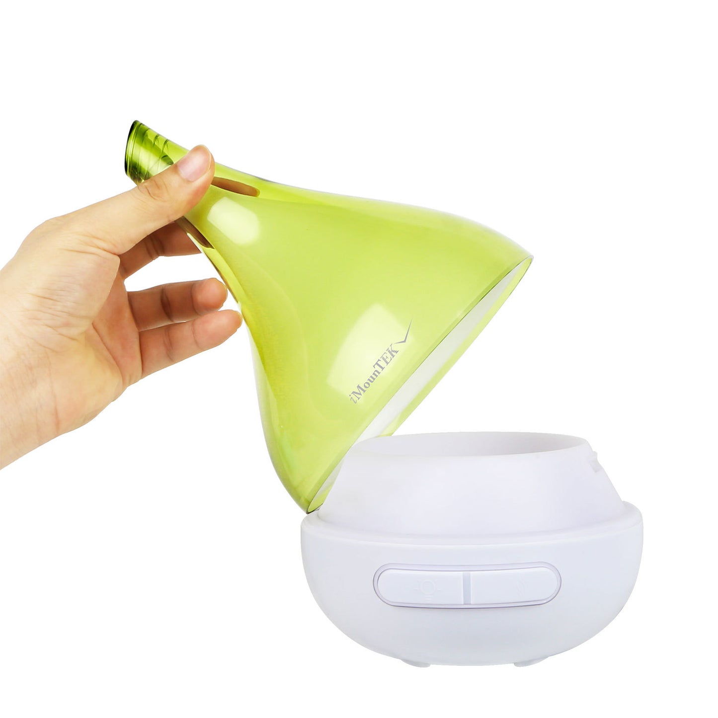 1Pc Drop Shaped Cool Mist Humidifier Ultrasonic Aroma Essential Oil Diffuser With LED Light For Office Home Room Vehicle Study Yoga Spa - GM Traders