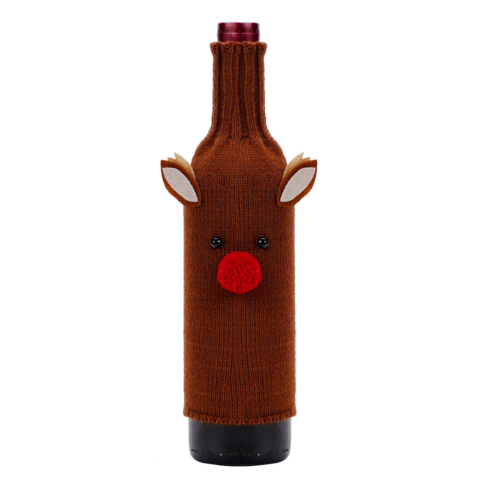 Christmas Bottle Cover – Home Fashion Simple Holiday Decoration for Wine & Bottles