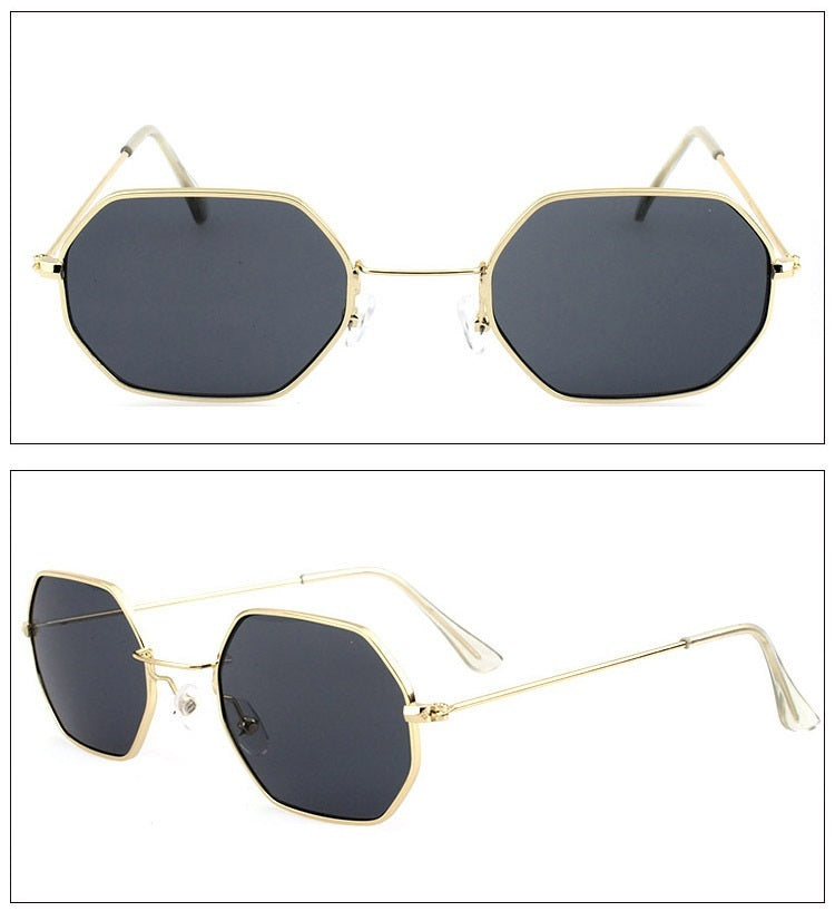 Ocean Polygonal Sunglasses – Trendy UV Protection Eyewear🕶️✨ - GM Traders