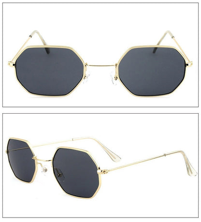 Ocean Polygonal Sunglasses – Trendy UV Protection Eyewear🕶️✨ - GM Traders