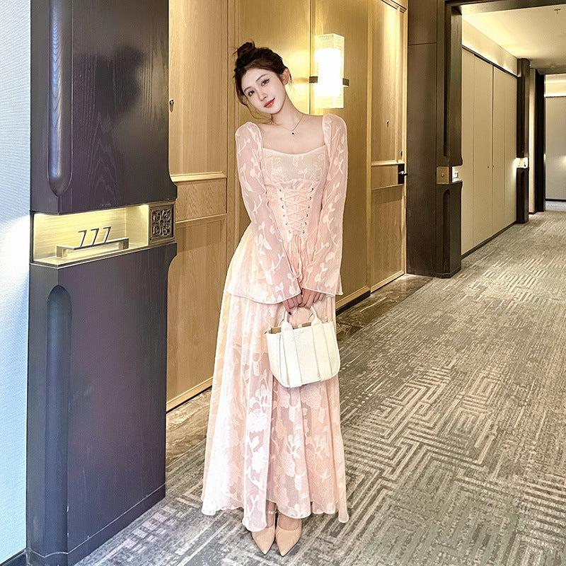 Vacation Style Lace Dress Women - GM Traders