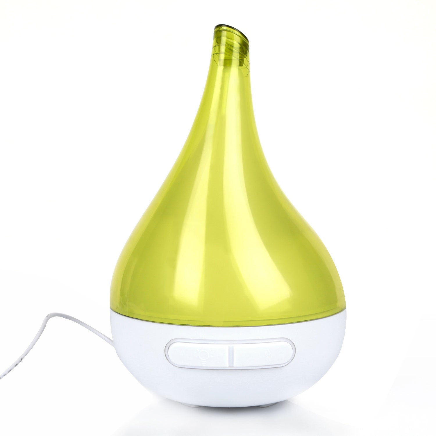 1Pc Drop Shaped Cool Mist Humidifier Ultrasonic Aroma Essential Oil Diffuser With LED Light For Office Home Room Vehicle Study Yoga Spa - GM Traders