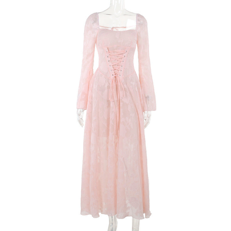 Vacation Style Lace Dress Women - GM Traders