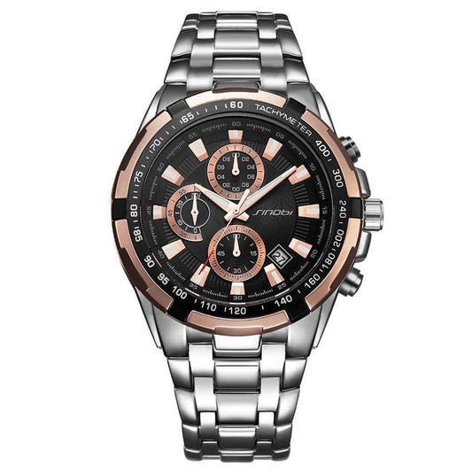 Watches Men's Business Casual Multi-Function Sports Watch Quartz Watch - GM Traders