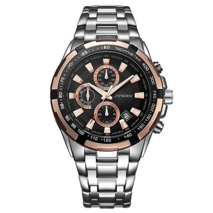 Watches Men's Business Casual Multi-Function Sports Watch Quartz Watch - GM Traders