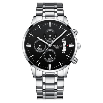 Men Watch Chronograph Sport Mens Watches Top Brand Luxury Waterproof Full Steel Quartz Gold Clock Men Relogio Masculino - GM Traders