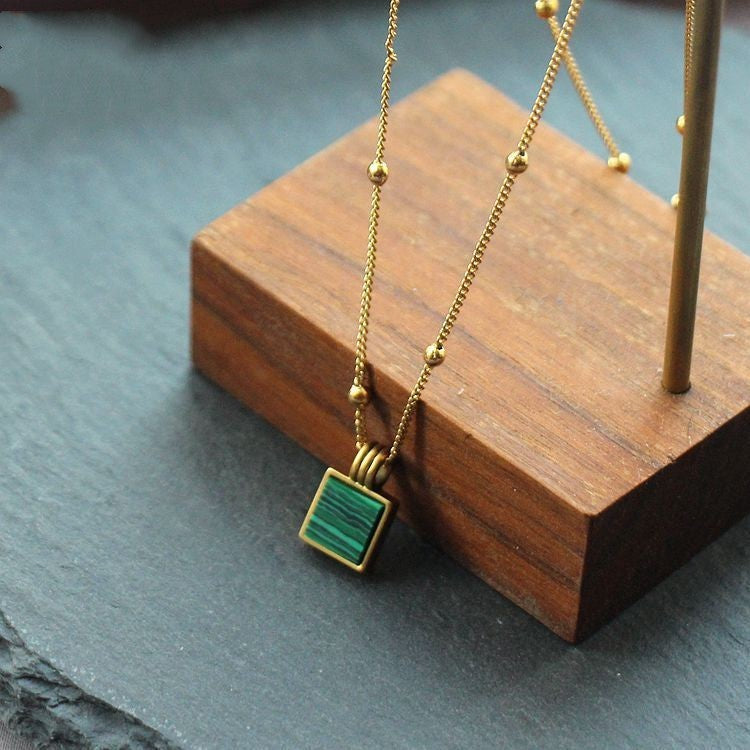 Clavicle chain sweater chain gold coin item coin necklace - GM Traders