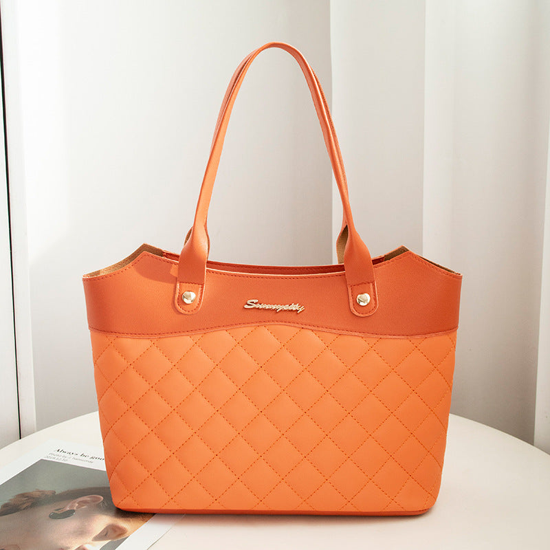 Women’s Rhombus Handbag – Shoulder & Crossbody Shopping Bag - GM Traders