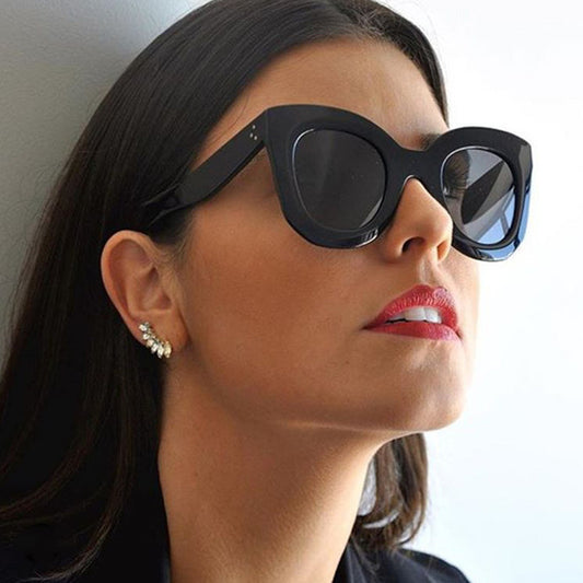 “Women’s Cat Eye Sunglasses – Fashionable UV Protection Eyewear” 🕶️✨ - GM Traders