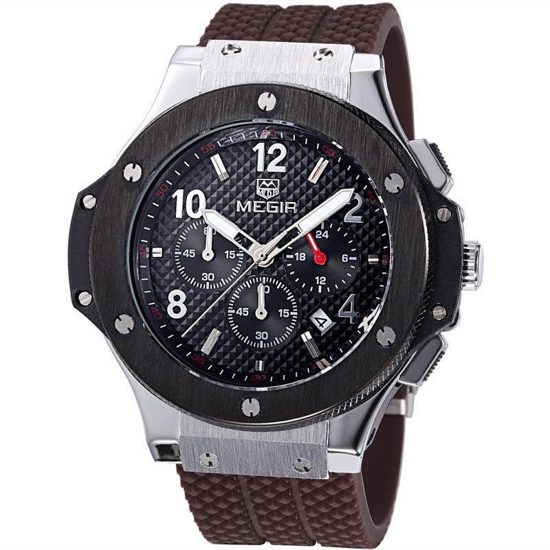 Watches Men Luxury Quartz Wrist Watch Male Sports Military Chronograph Watches - GM Traders