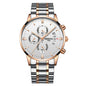 Men Watch Chronograph Sport Mens Watches Top Brand Luxury Waterproof Full Steel Quartz Gold Clock Men Relogio Masculino - GM Traders