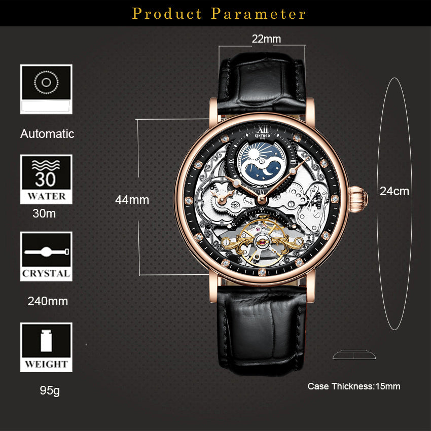 KINYUED New Mechanical Watches - GM Traders