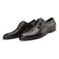 Men's Leather Shoes Cowhide Checkered Single Shoes Handmade Derby Shoes Pointed Leather Men's Shoes - GM Traders