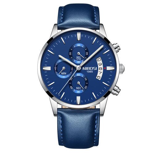Men Watch Chronograph Sport Mens Watches Top Brand Luxury Waterproof Full Steel Quartz Gold Clock Men Relogio Masculino - GM Traders
