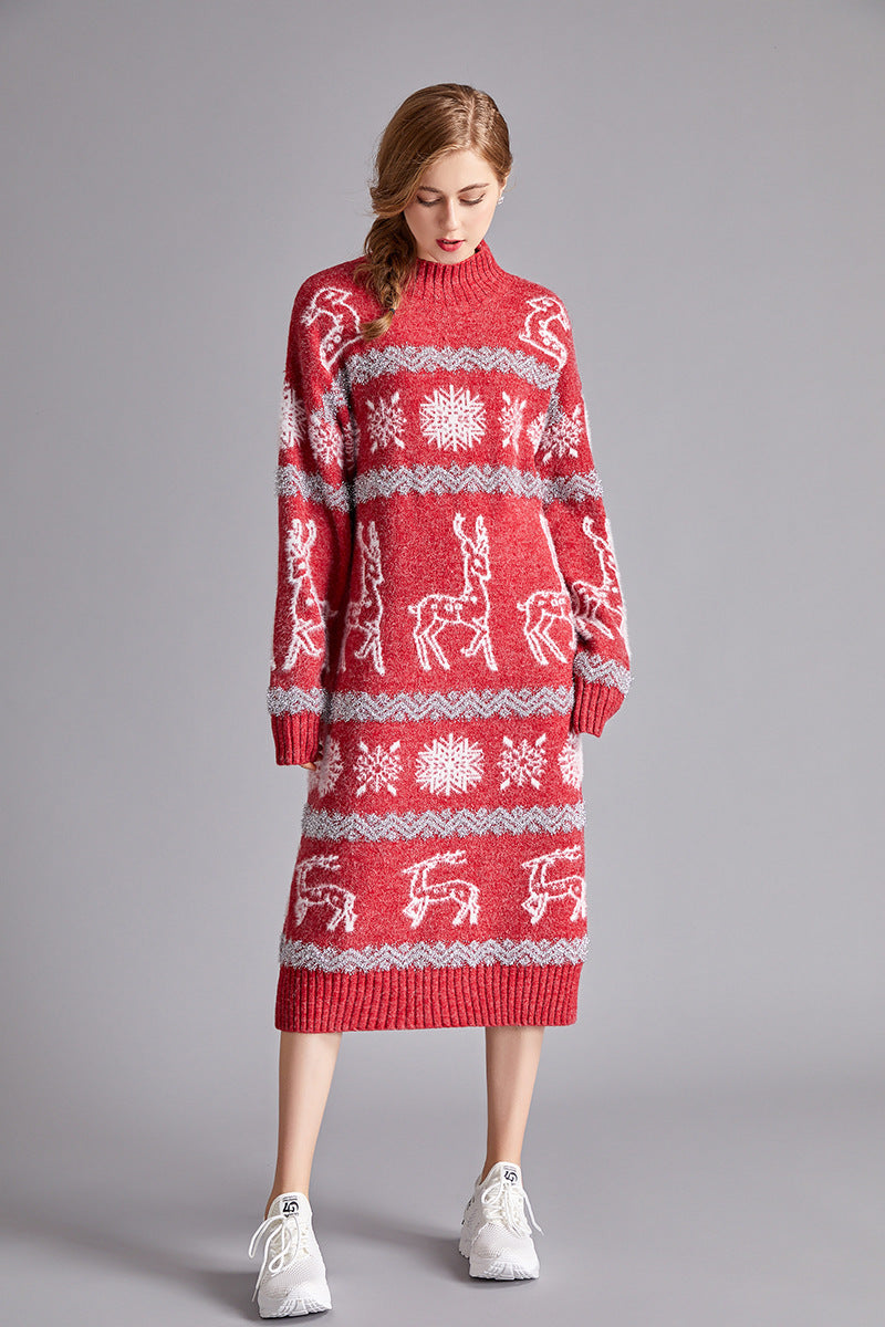Long knit dress for women - GM Traders