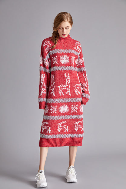 Long knit dress for women - GM Traders