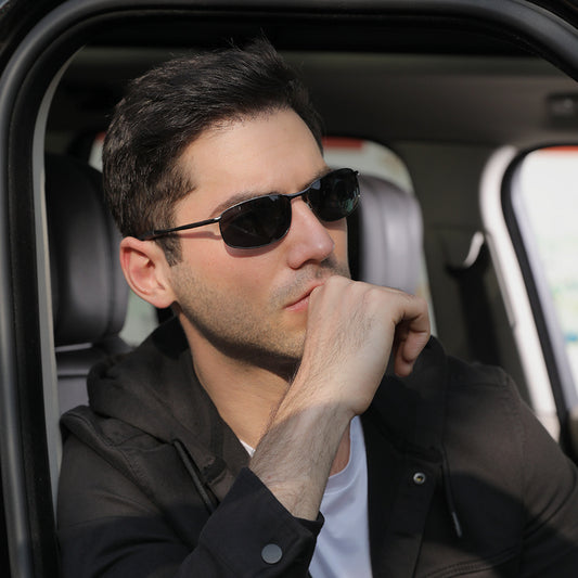“Men’s Polarized Driving Sunglasses – UV Protection Eyewear” 🕶️✨ - GM Traders