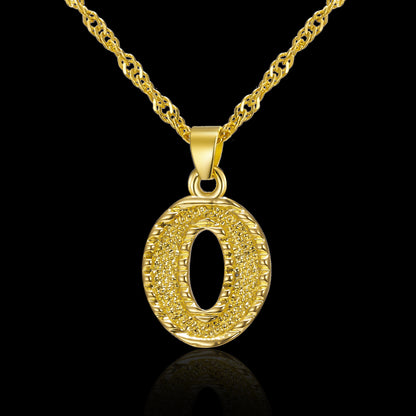 Creative 26 English Alphabet Pendant Necklace All-Match Item - GM Traders