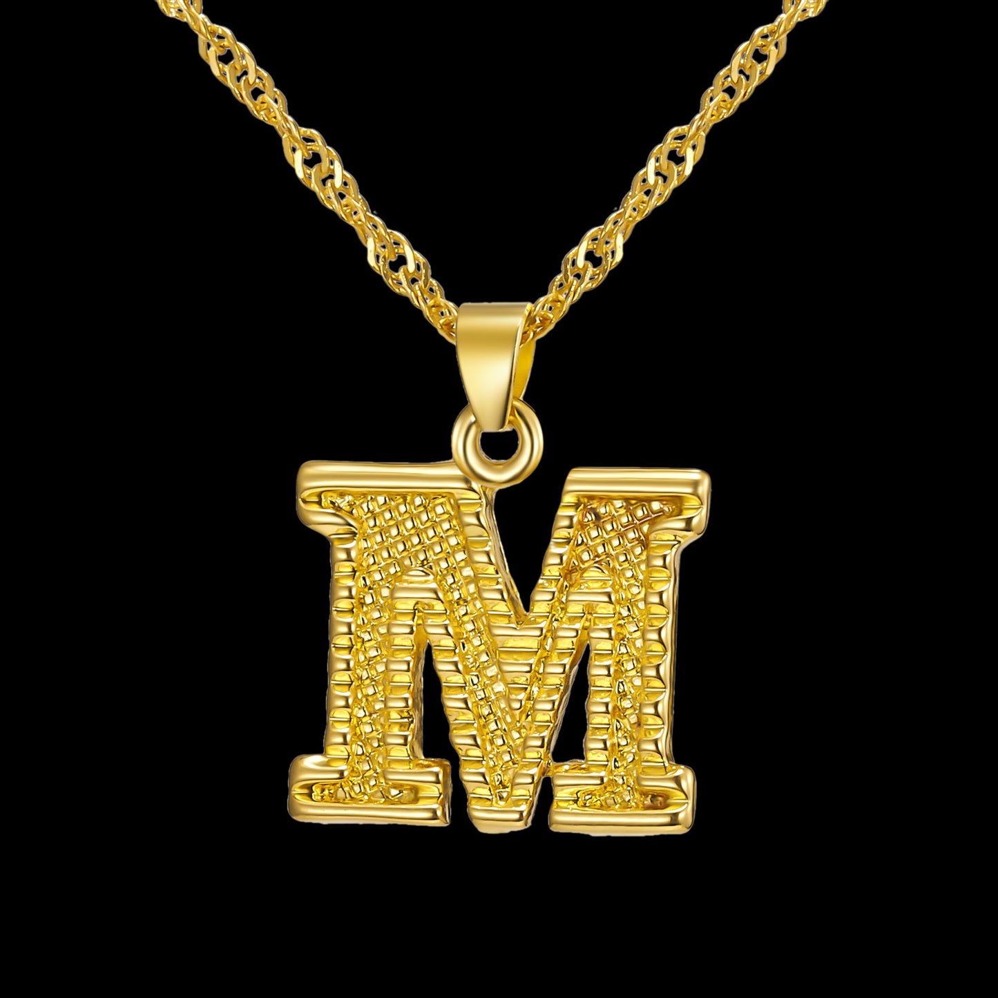 Creative 26 English Alphabet Pendant Necklace All-Match Item - GM Traders