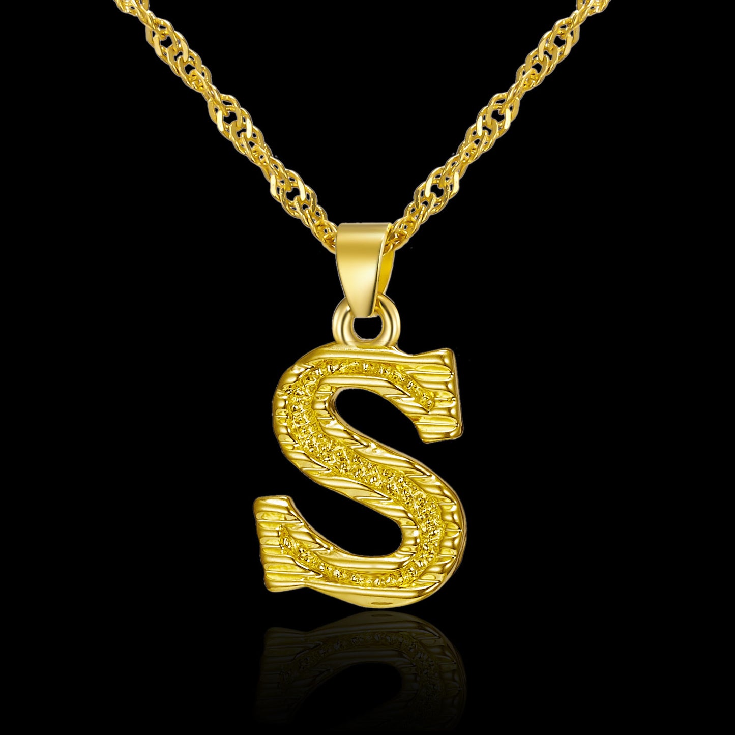 Creative 26 English Alphabet Pendant Necklace All-Match Item - GM Traders