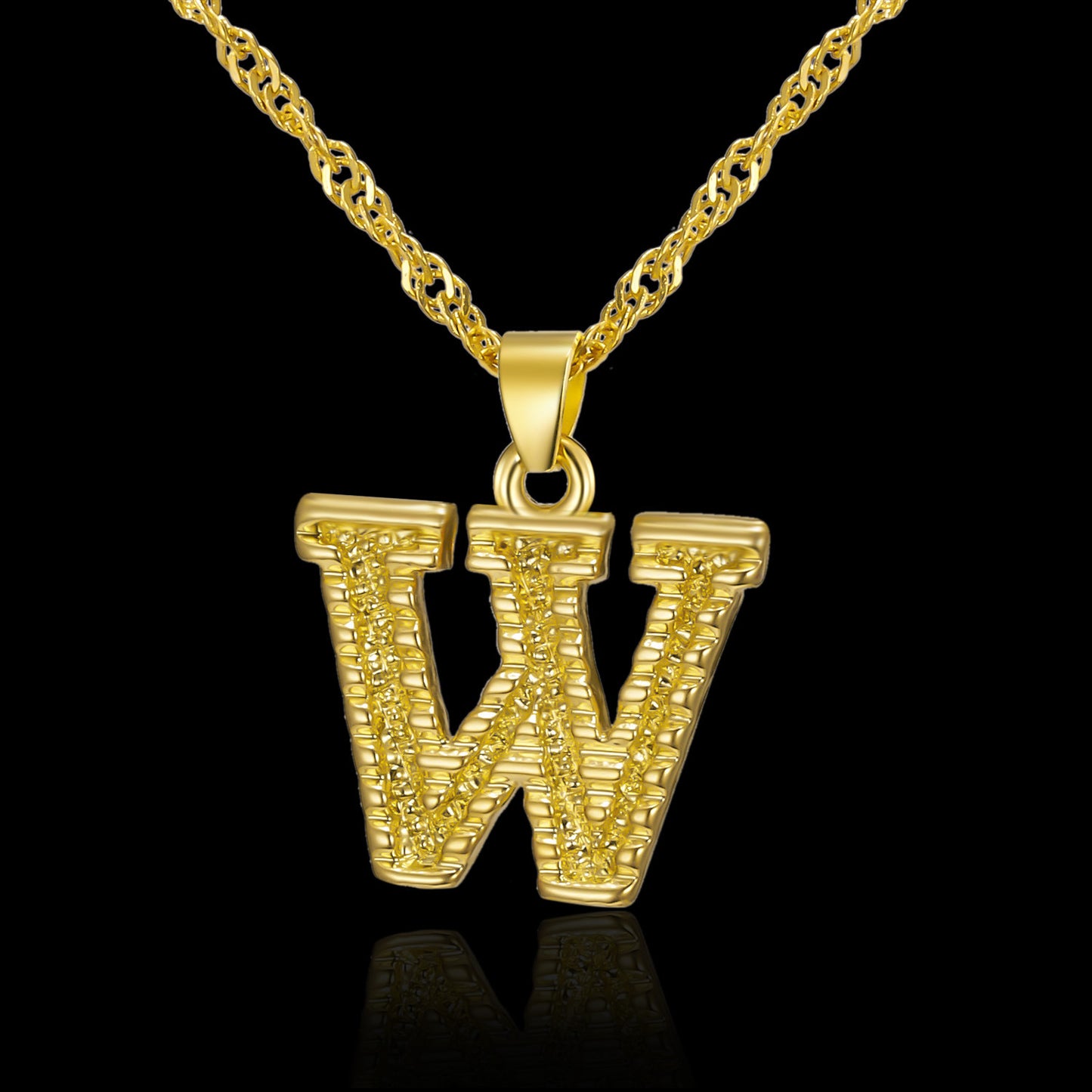 Creative 26 English Alphabet Pendant Necklace All-Match Item - GM Traders