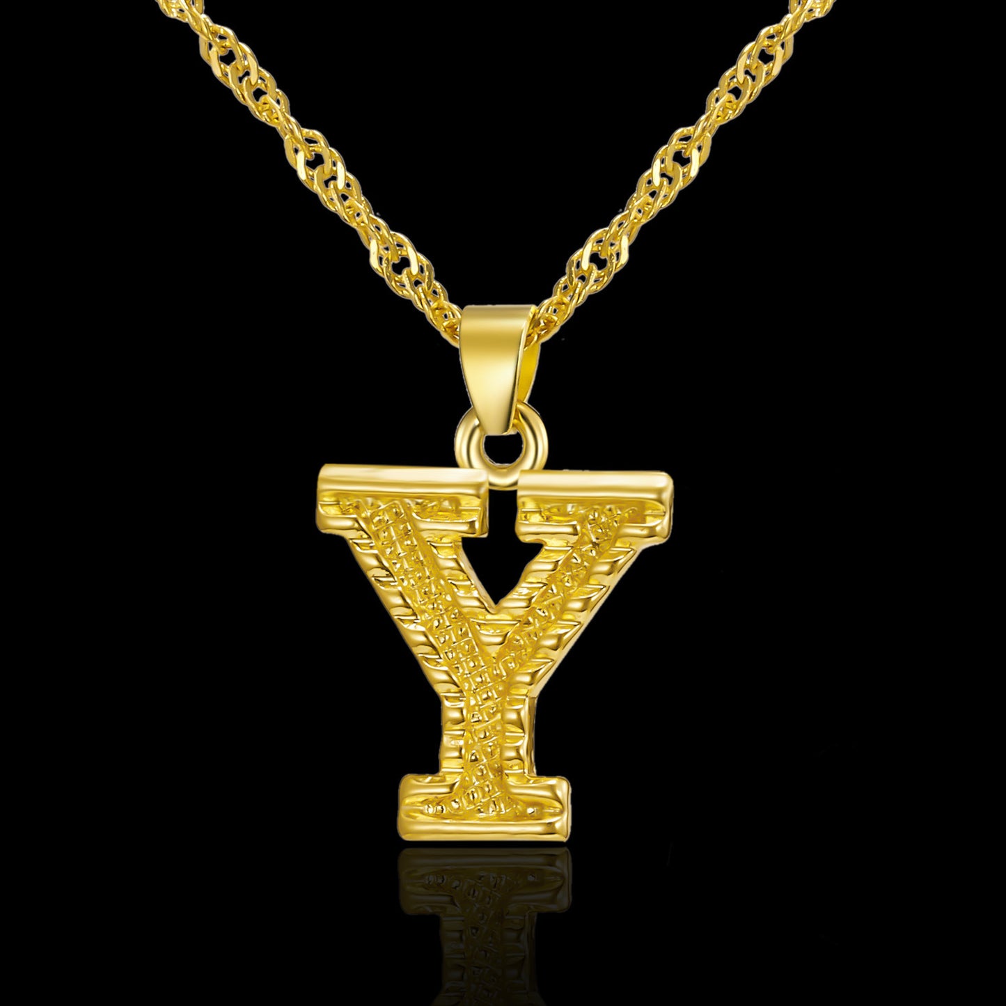 Creative 26 English Alphabet Pendant Necklace All-Match Item - GM Traders