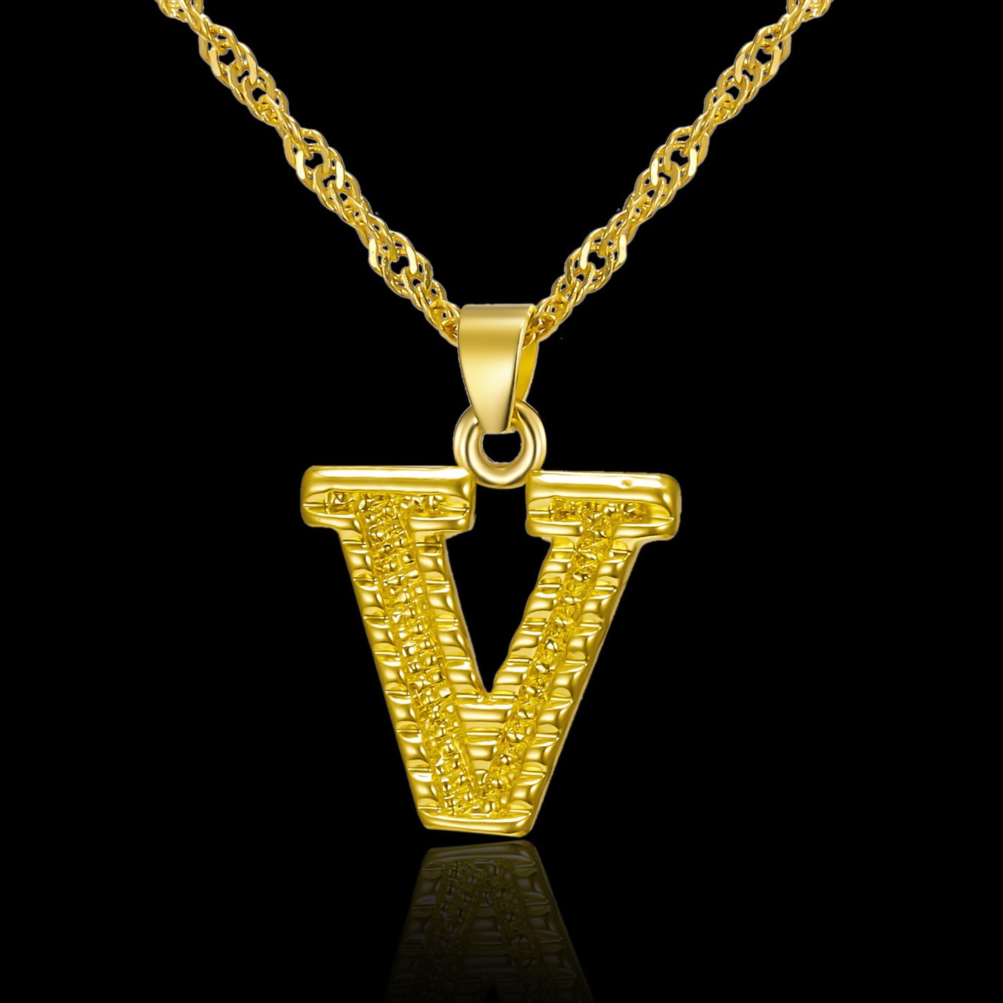 Creative 26 English Alphabet Pendant Necklace All-Match Item - GM Traders