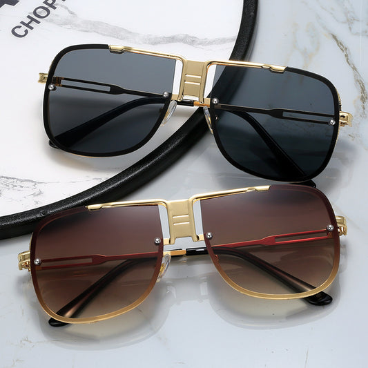 Sunglasses Metal Sunglasses Metal Fashion Street Style Retro Sunglasses - GM Traders