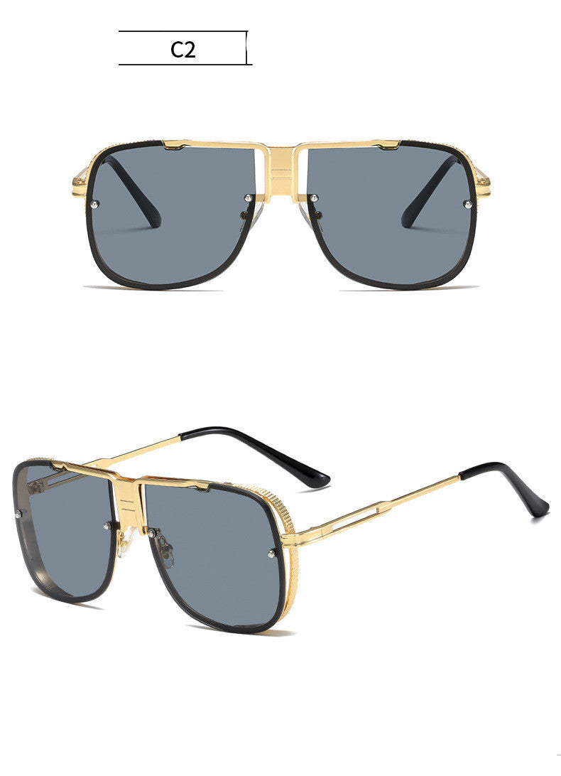 Sunglasses Metal Sunglasses Metal Fashion Street Style Retro Sunglasses - GM Traders