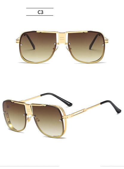 Sunglasses Metal Sunglasses Metal Fashion Street Style Retro Sunglasses - GM Traders