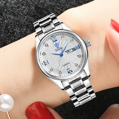 New Couple Models A Pair Of Watches Men's and Women's Watches Waterproof Watches - GM Traders