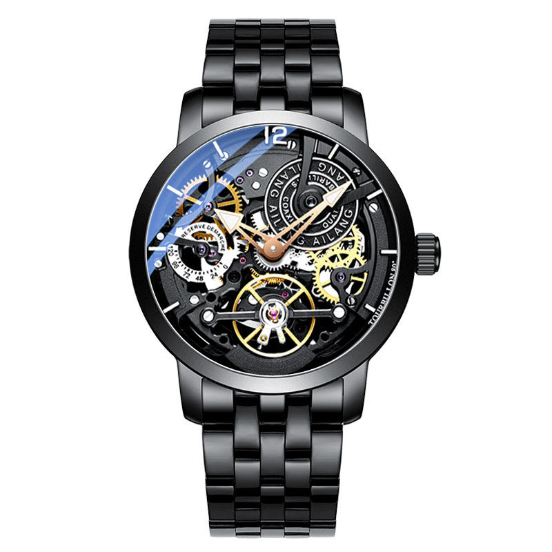 Watches Men's Mechanical Matches Automatic Hollow Waterproof - GM Traders