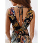 Printed Tie Dress Women - GM Traders