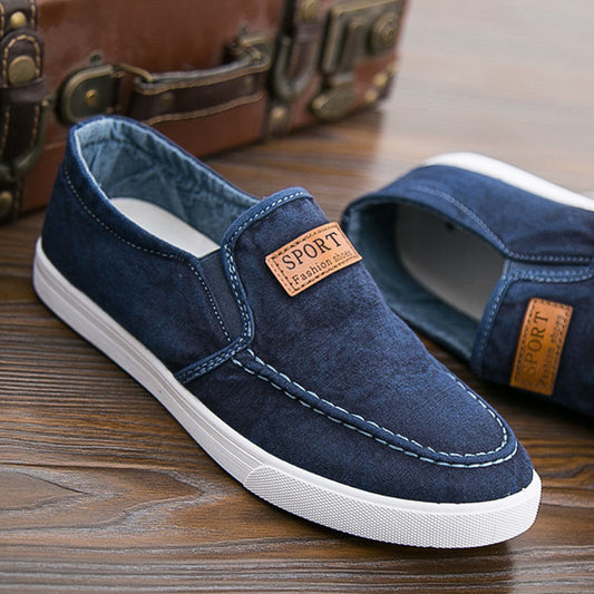 Spring Sports Casual Shoes Men's Shoes One Pedal Canvas Shoes - GM Traders