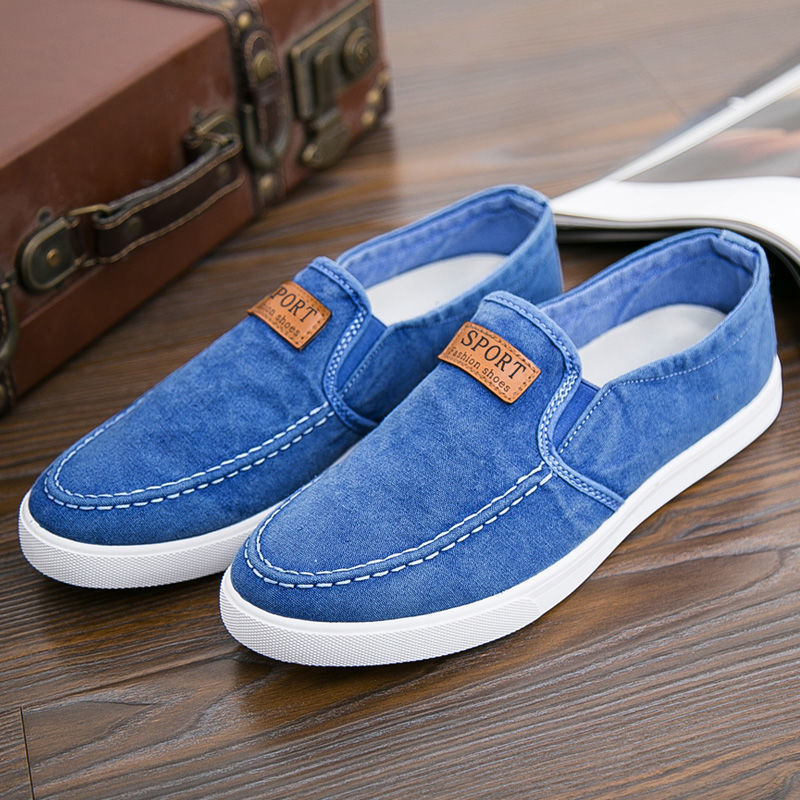 Spring Sports Casual Shoes Men's Shoes One Pedal Canvas Shoes - GM Traders