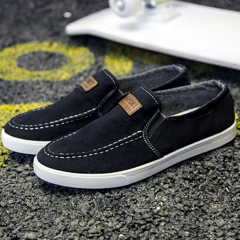 Spring Sports Casual Shoes Men's Shoes One Pedal Canvas Shoes - GM Traders