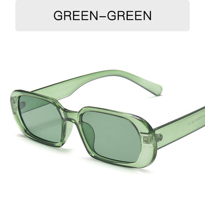 Women’s Retro Small Frame Sunglasses – Colorful Candy Fashion Eyewear🕶️✨ - GM Traders