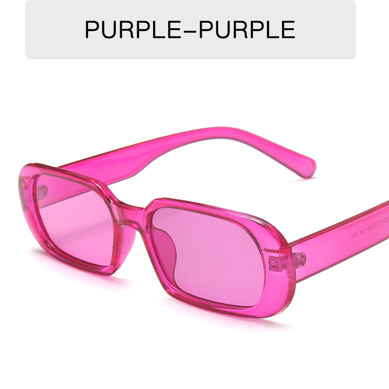 Women’s Retro Small Frame Sunglasses – Colorful Candy Fashion Eyewear🕶️✨ - GM Traders