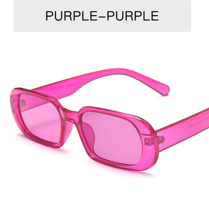 Women’s Retro Small Frame Sunglasses – Colorful Candy Fashion Eyewear🕶️✨ - GM Traders